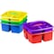 Storex Classroom Caddies, Dishwasher-safe, 13"x11"x6-1/2", 5/ST, AST 5PK STX00941U06C - alternate 3